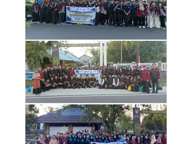 SMKN 1 Kuala Kapuas Gelar Kunjungan Industri Lintas Provinsi: Bekali Siswa Wawasan Dunia Kerja Nyata